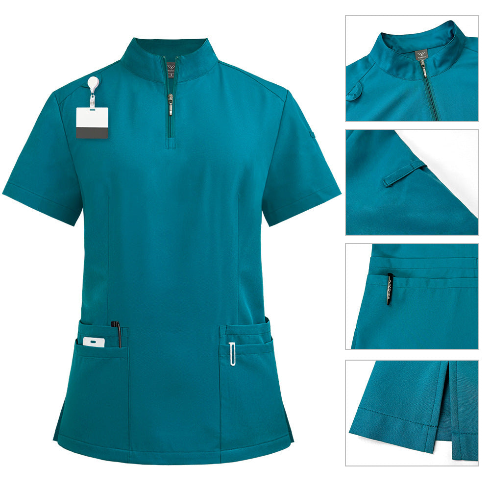 Surgeon And Nurse Scrubs Pet Hospital Scrub Tops
