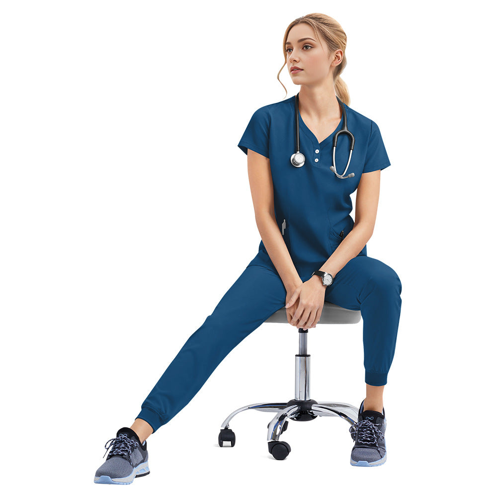 Male And Female Temperament Doctor Nurses' Uniform Suit