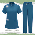 Surgical Scrubs For Nurses And Doctors Operating Room Uniform Set