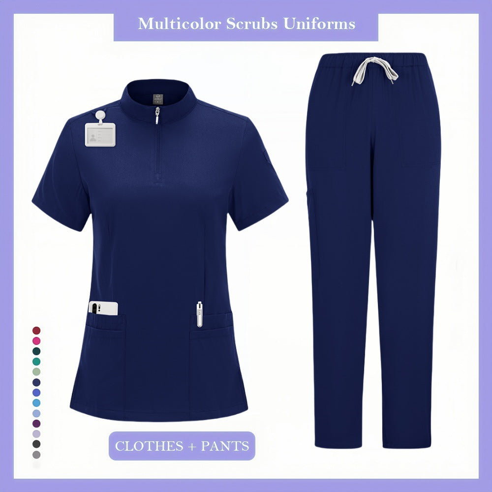Surgeon And Nurse Scrubs Pet Hospital Scrub Tops